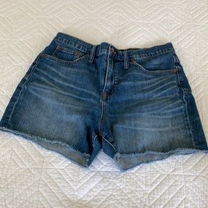 EUC Madewell cut offs